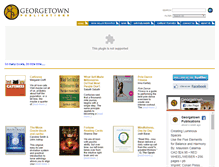 Tablet Screenshot of georgetownpublications.com